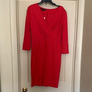 Lafayette 148 3/4 Sleeve Dress